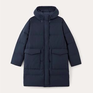 Everlane - The Long Puffer in Navy